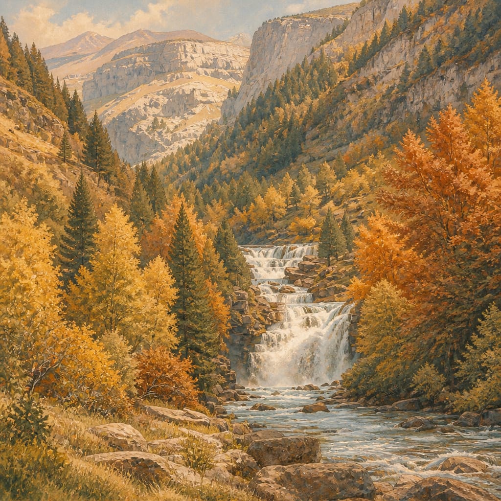 Rivière de montagne