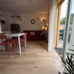 vue depuis l'entrée de la chambre - location saisonnière Capvern pour 4 personnes